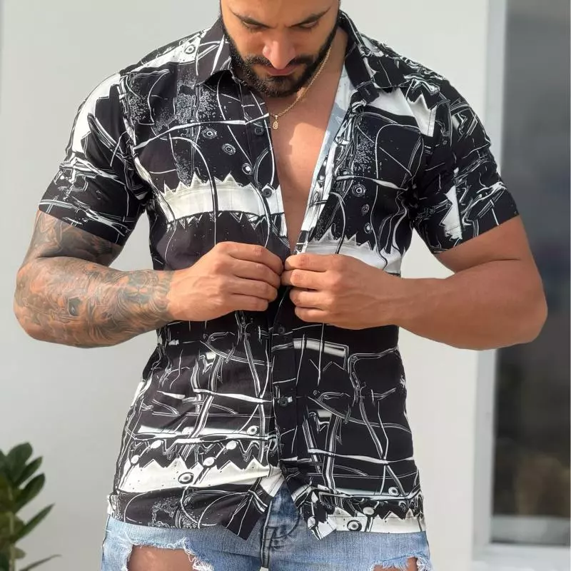 Chalis Abstract Black