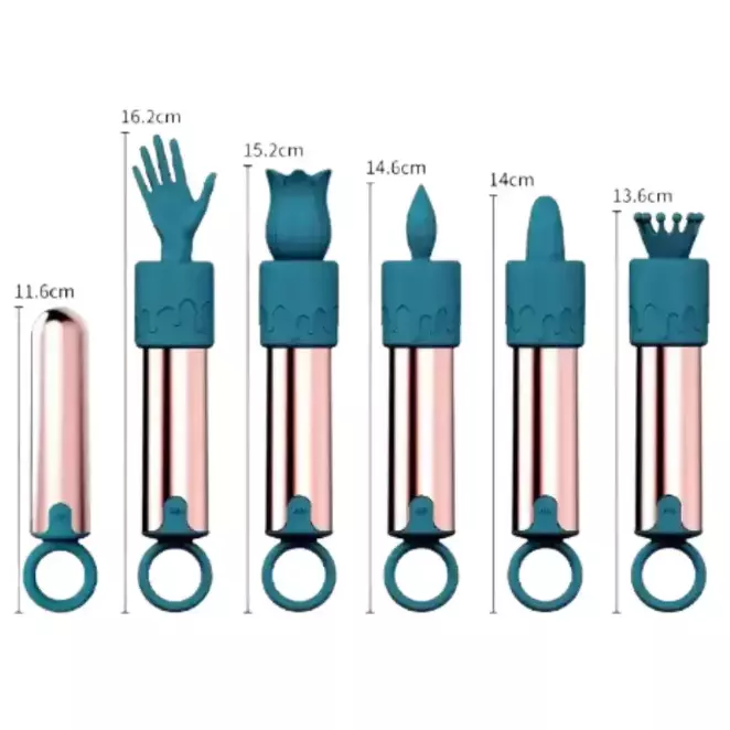 Cápsula Vibratória com Acessórios