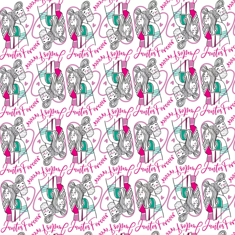 PAPEL DE REGALO JUNTOS ARI DEI