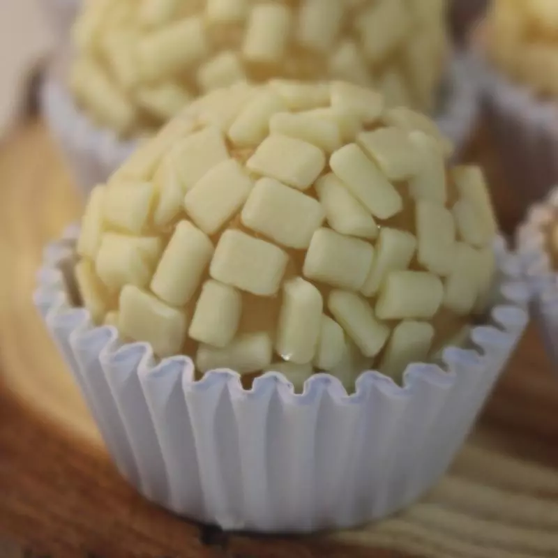 Brigadeiro branco