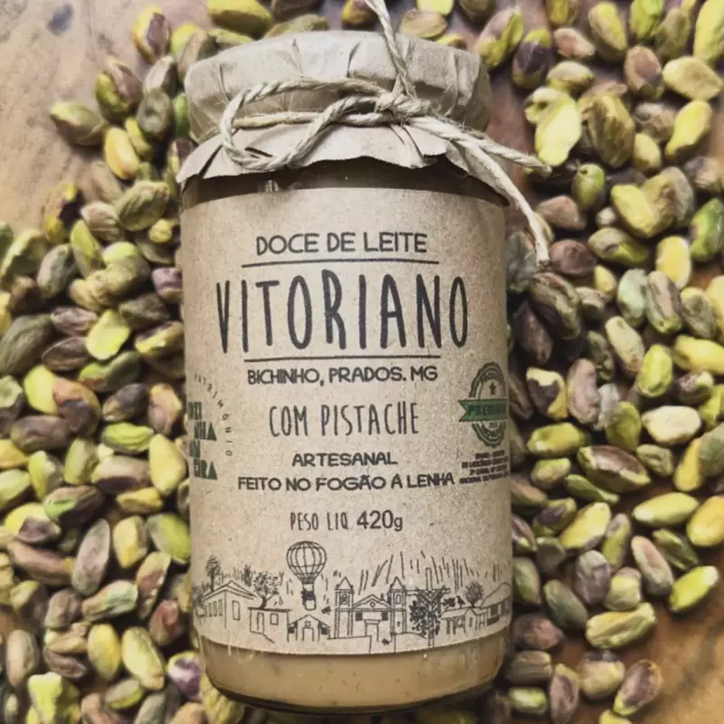 Doce de Leite Artesanal Pistach 420g