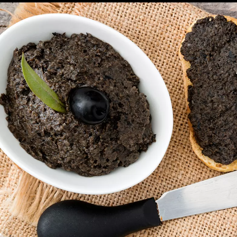 Tapenade de aceitunas negras