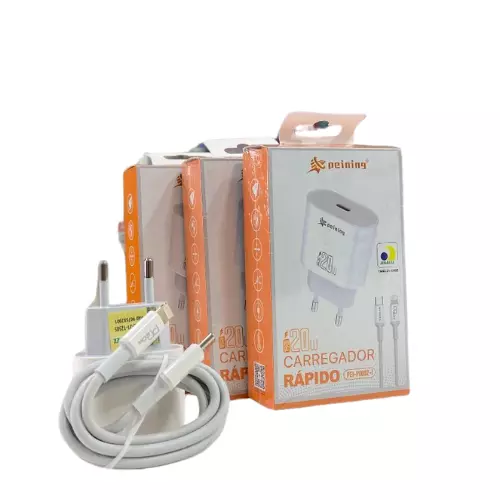 CARREGADOR PEINING IOS PEI-PD002-4