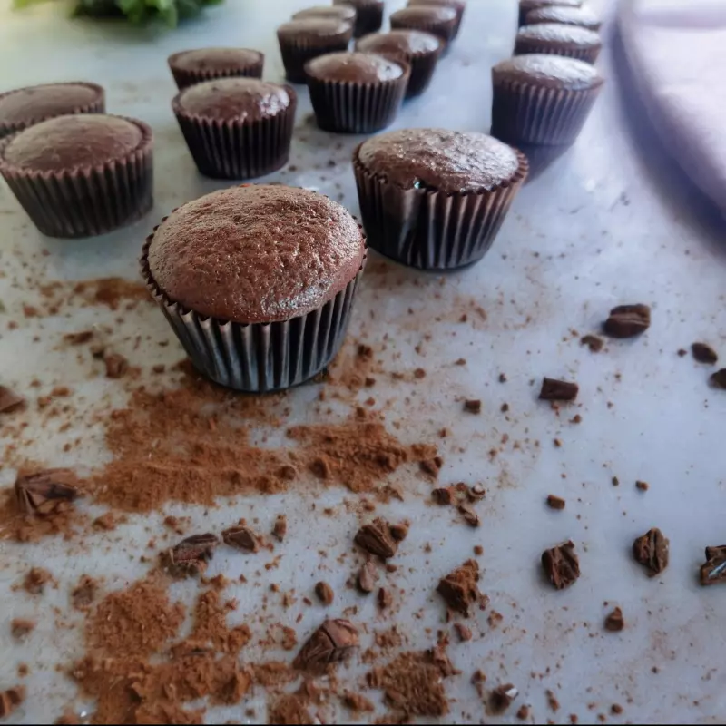 Muffins de chocolate 🍫