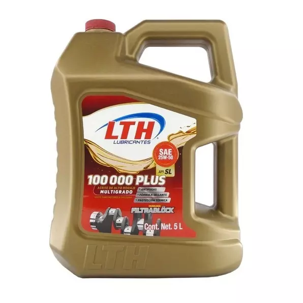 LTH SAE 25w-50 de 5 litros.