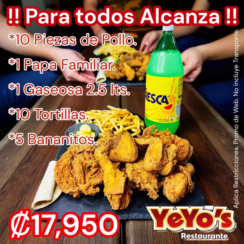 !! Para todos Alcanza !! 10P/PFAM