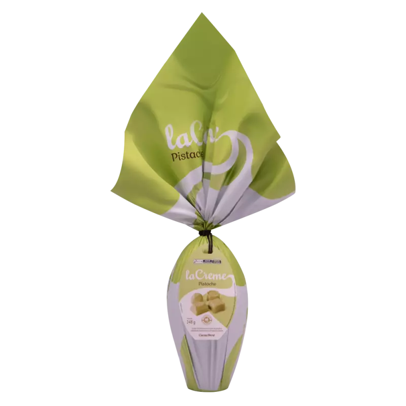 Ovo de Páscoa laCreme Pistache 348g