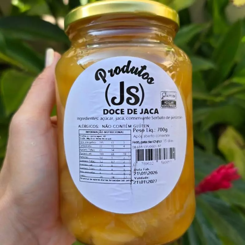 DOCE DE JACA EM CALDA 700G