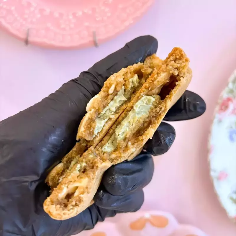 Cookie recheado com Pistache