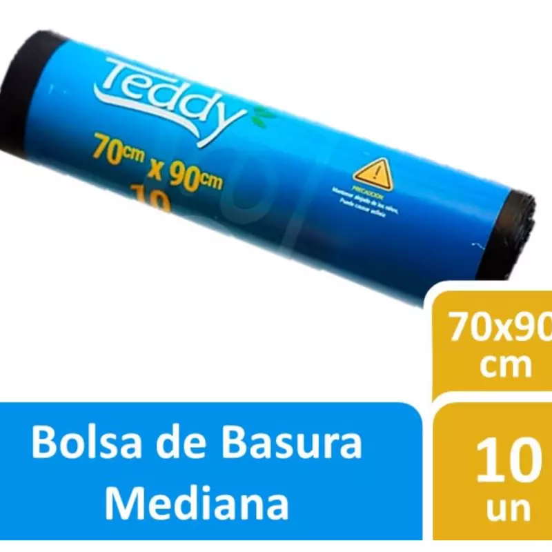 Bolsa basura 70x90 teddy