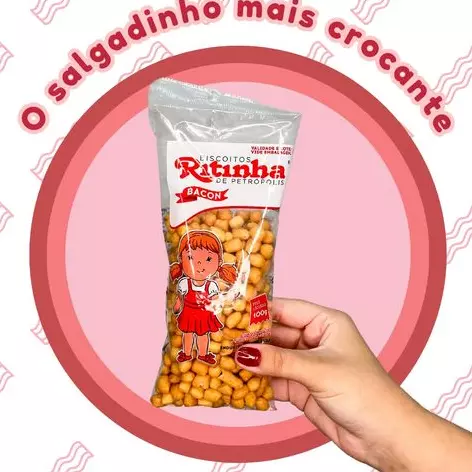 Biscoito Ritinha 150g Bacon
