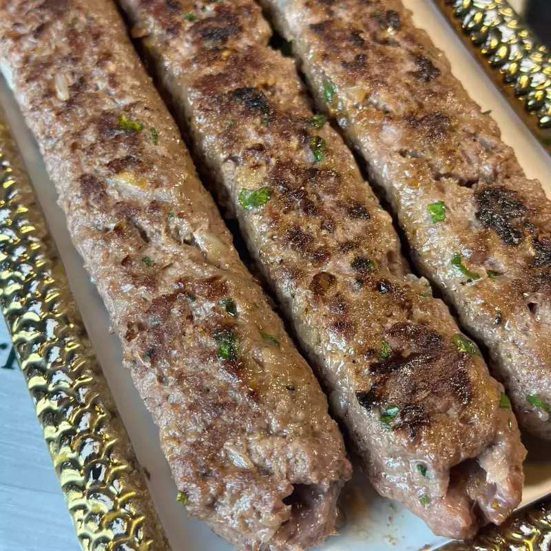 Brochetas de Kabbab de Res