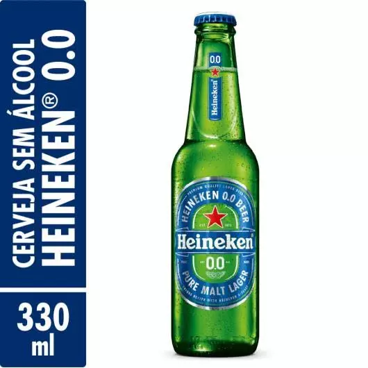 Cerveja Heineken Zero 330ml