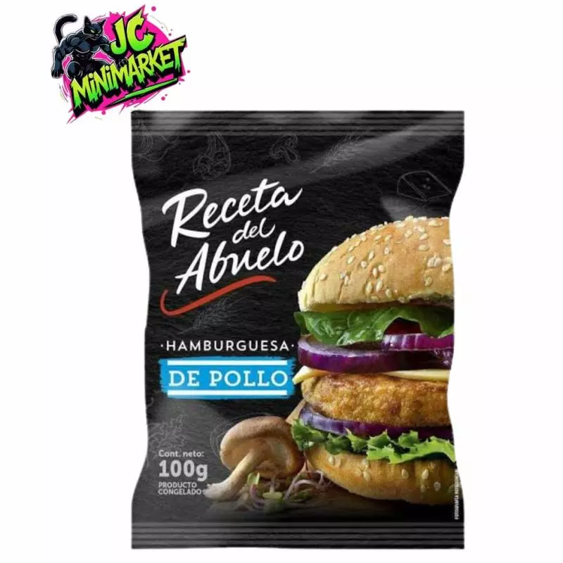 HAMBURGUESA POLLO 100G R.ABUELO