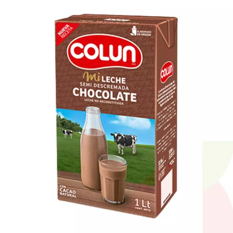 LECHE CHOCOLATE 1LT COLUN