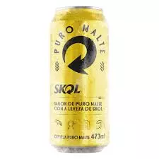 Cerveja Skol Puro Malte 473ml