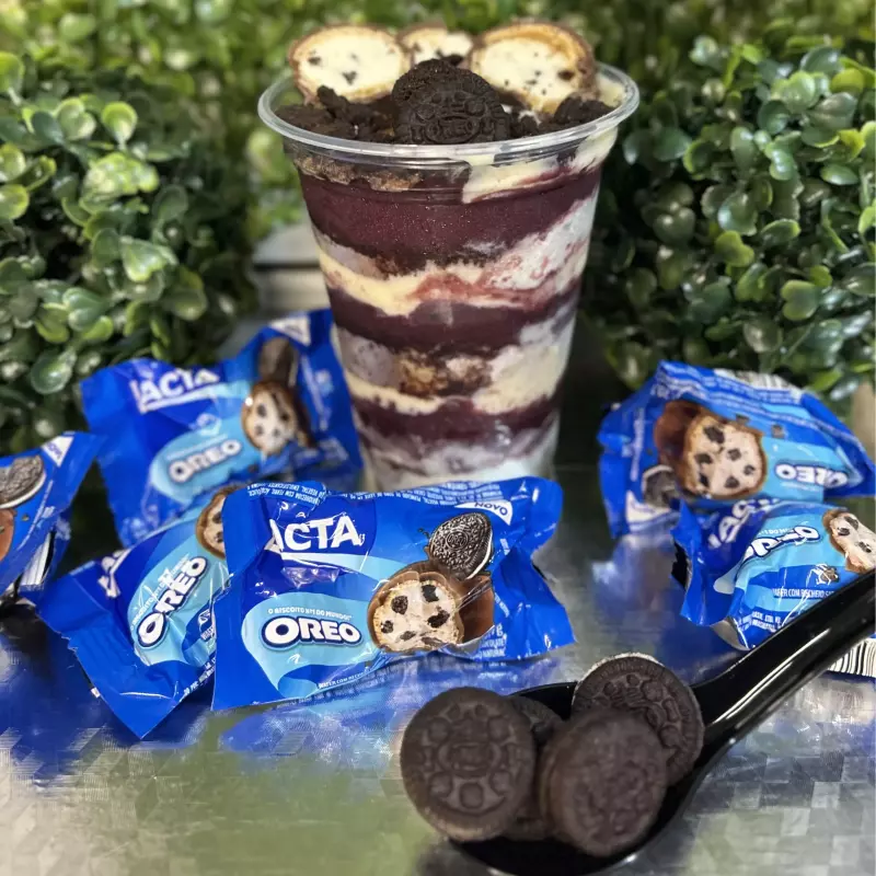 Açaí bombom de Oreo