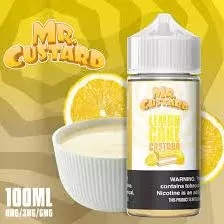 MR Custard Lemon Cake Cus  0MG 100ML
