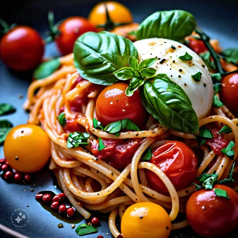 Pasta a la capresa