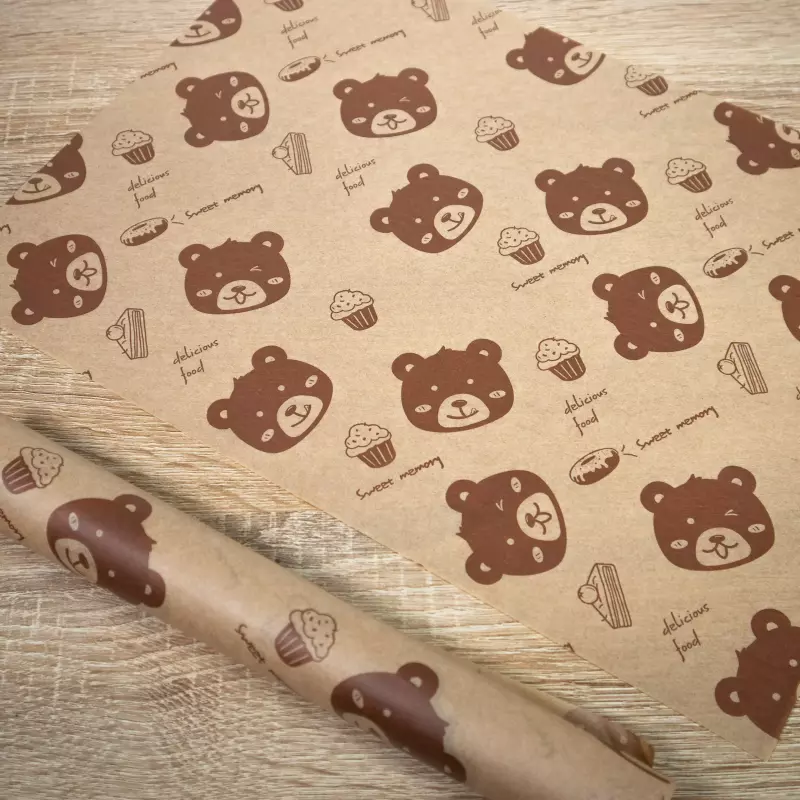 Papel Antigrasa Ositos