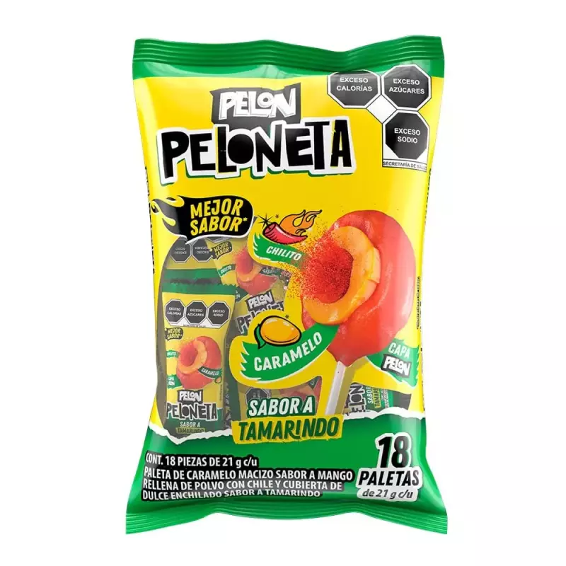 Peloneta tamarindo x 18 unidades