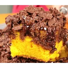Crunch cake cenoura