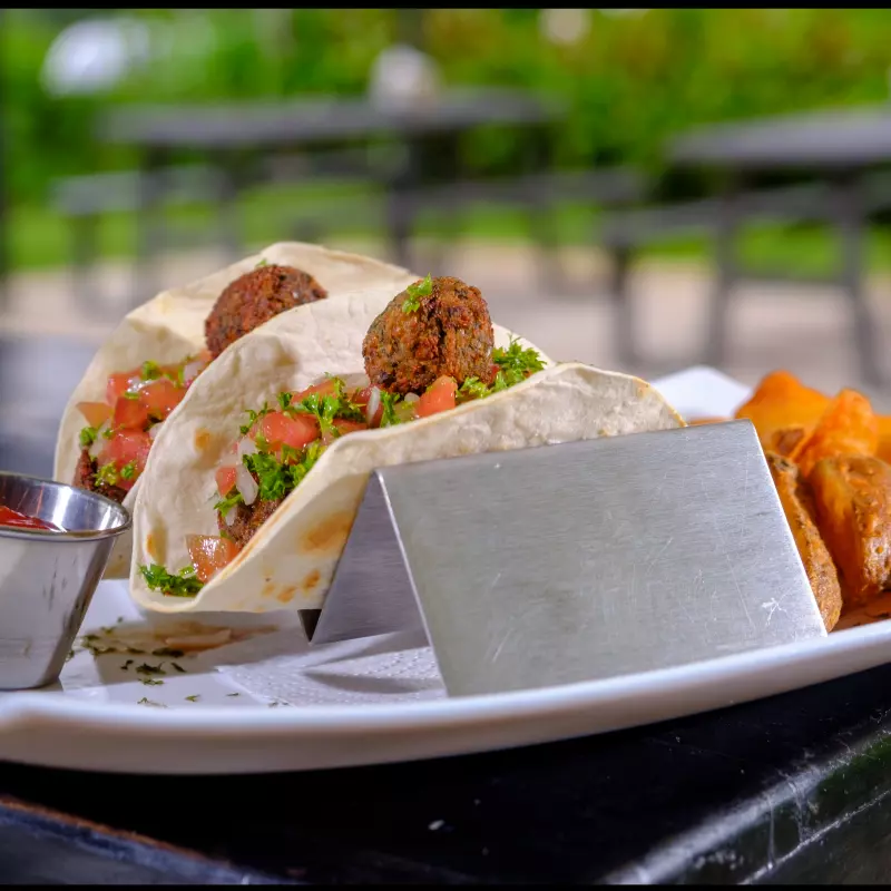 Tacos de Falafel