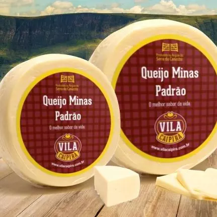 Queijo minas padrão Vila Caipira  500gr