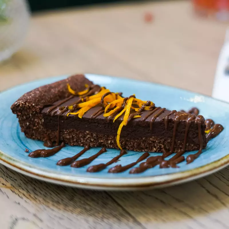 Tarta de Cacao Naranja 🌾
