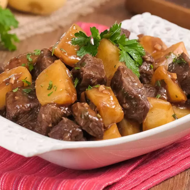 Carne de Panela com Batatas