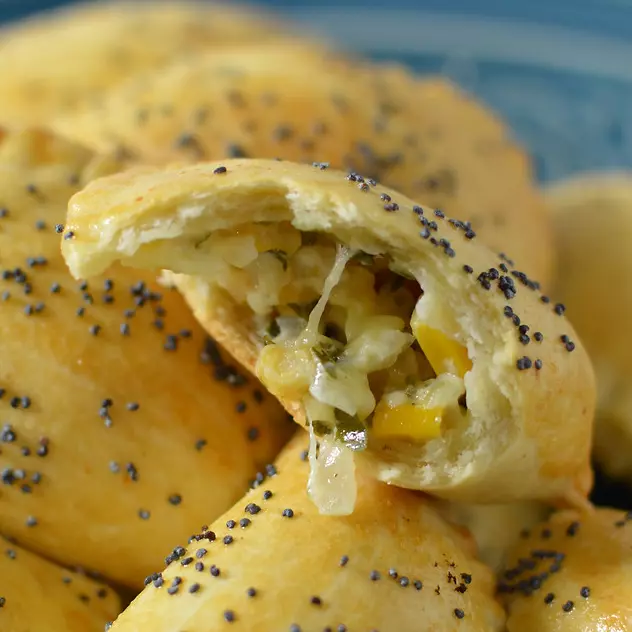 Pastel Assado Integral de Legumes