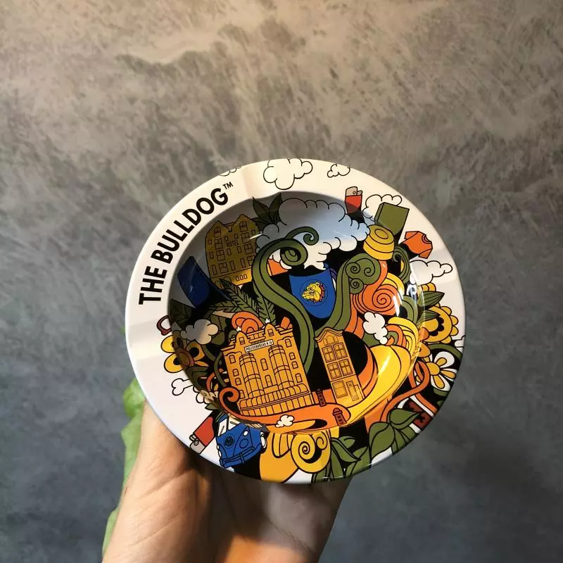 Cinzeiro The buldogs branco