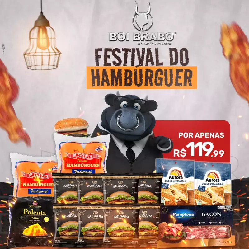 COMBÃO HAMBÚRGUER GUIDARA 8 UNIDADES(copy)