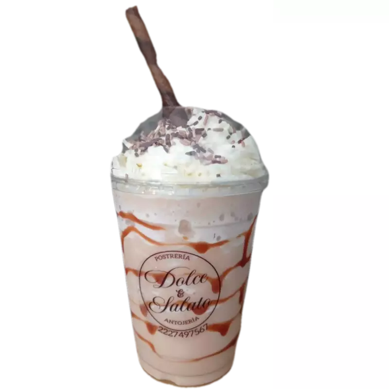 Frappé de amaretto