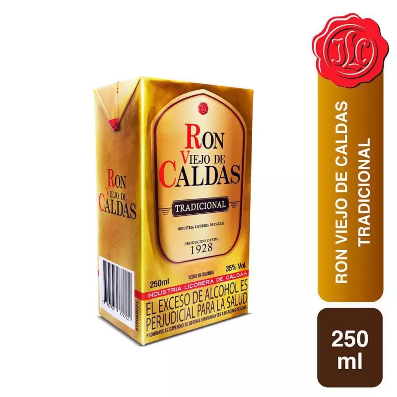 Cuarto Ron Caldas Tradicional