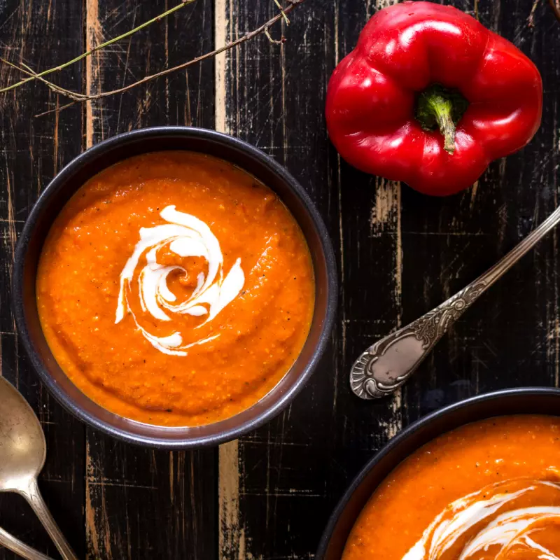 Sopa de Chile Rostizado