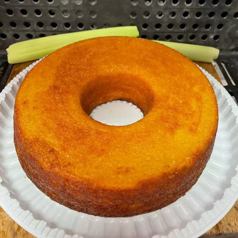 Bolo de Milho Redondo