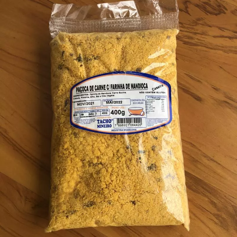 Farinha Mandioca c/ Carne 400gr