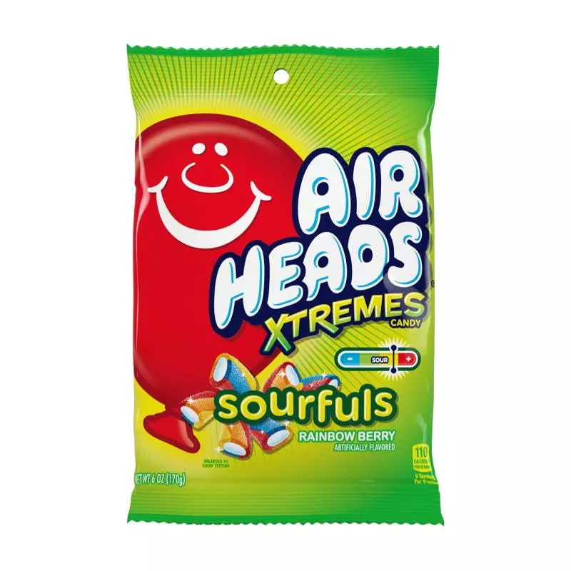 Airheads sourfuls xtreme 6oz