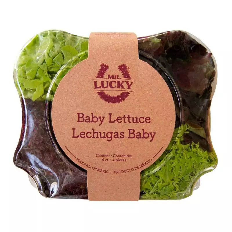 Lechugas Baby Mix 4 piezas