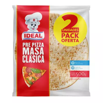 MAZA PREPIZZA 2UN IDEAL CLASICA