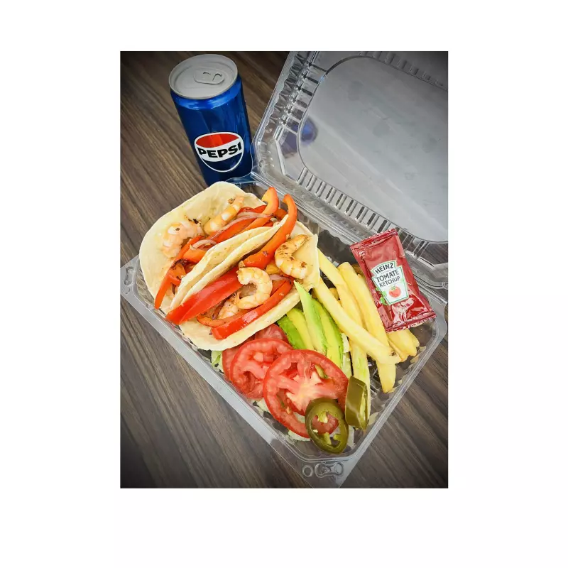 TACOS GOBERNADOR + PEPSI