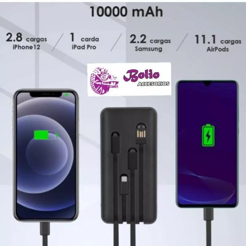 Clave: GAR148 Power Bank 10.000 mAh