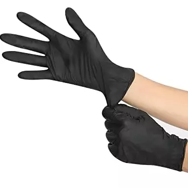 Guantes de Nitrilo (Negro)