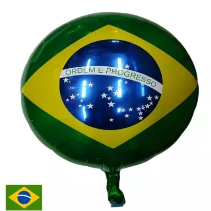 Balão Bandeira do Brasil 45cm