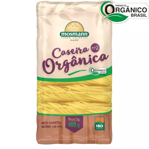 Massa Caseira Orgânica 400g