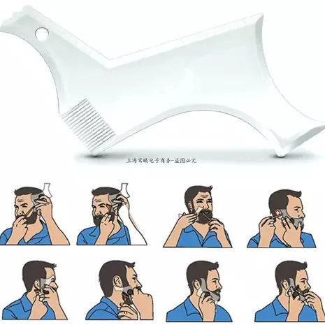 Peine de plantilla Barba