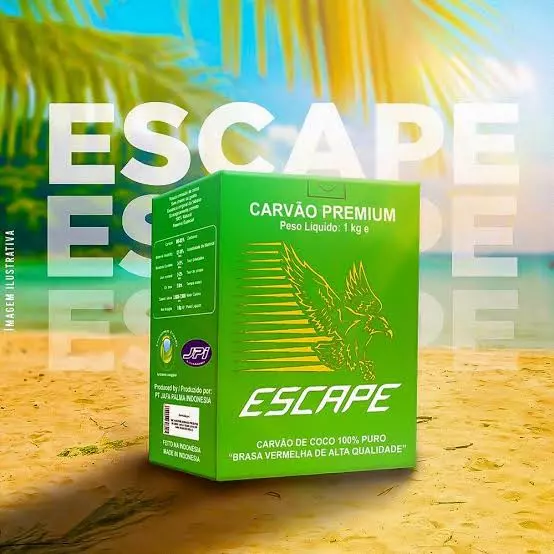 CARVÃO ESCAPE 1KG (FINO)