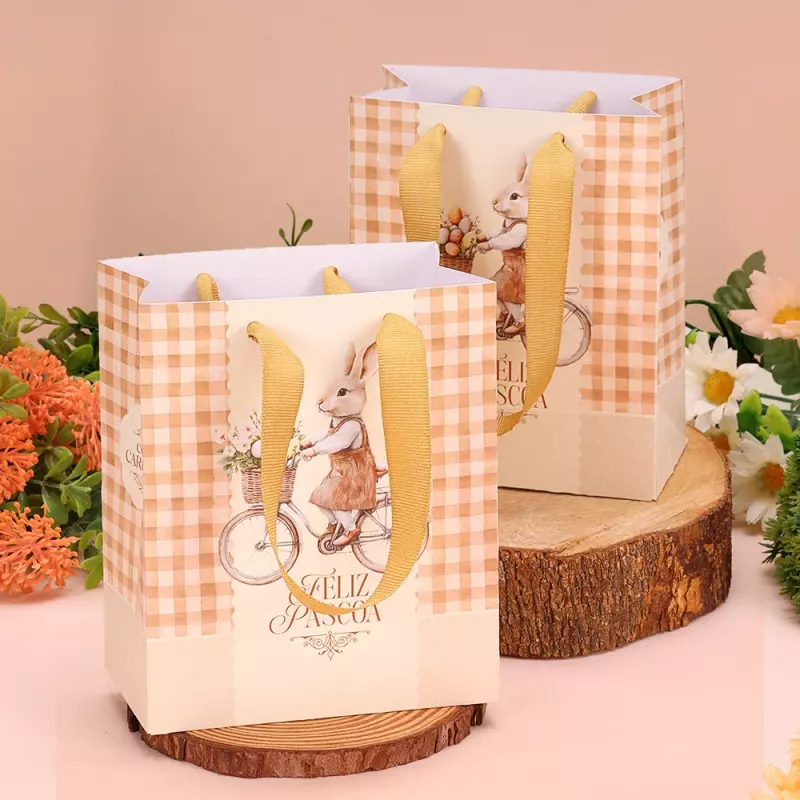 SACOLA MINI FELIZ  PÁSCOA