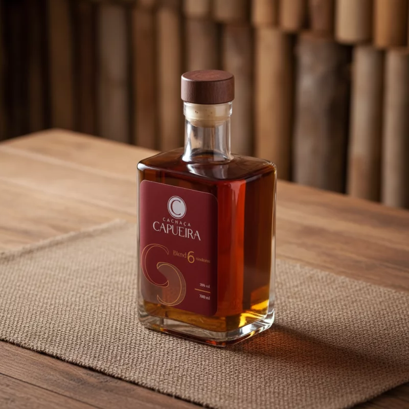Cachaça Capueira Blend 6 Madeiras